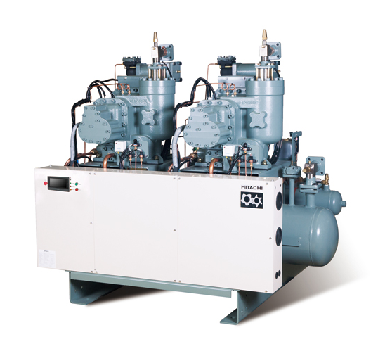 日立R404A螺桿壓縮式并聯(lián)機(jī)組