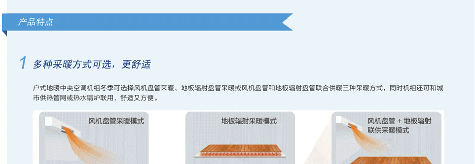 格力戶(hù)式地暖中央空調(diào)